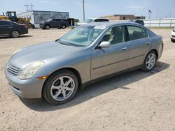 Infiniti salvage cars for sale: 2004 Infiniti G35