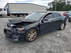 Chevrolet salvage cars for sale: 2017 Chevrolet Malibu LT