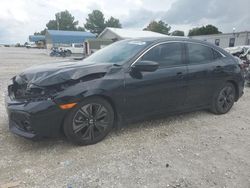 Honda salvage cars for sale: 2019 Honda Civic EX