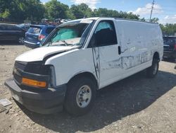 Salvage trucks for sale at Waldorf, MD auction: 2019 Chevrolet Express G2500