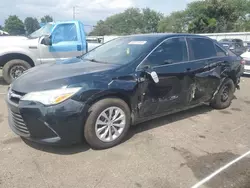 Salvage cars for sale at Moraine, OH auction: 2016 Toyota Camry LE