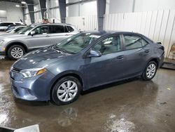 Carros salvage a la venta en subasta: 2016 Toyota Corolla L