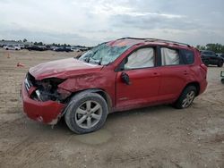 Salvage cars for sale from Copart Houston, TX: 2007 Toyota Rav4 Limited