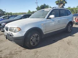 Buy Salvage Cars For Sale now at auction: 2004 BMW X3 3.0I