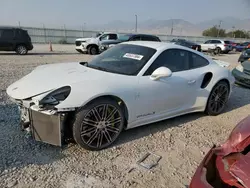 Salvage cars for sale at Magna, UT auction: 2015 Porsche 911 Turbo