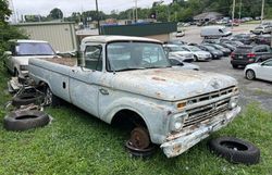 Salvage cars for sale at Kansas City, KS auction: 1966 Ford 100 CLB WG