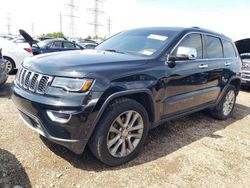 Salvage cars for sale at Elgin, IL auction: 2017 Jeep Grand Cherokee Limited