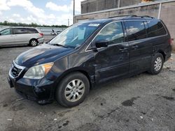 Salvage cars for sale at Fredericksburg, VA auction: 2010 Honda Odyssey EXL