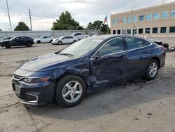 Chevrolet Vehiculos salvage en venta: 2018 Chevrolet Malibu LS