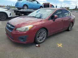 Subaru Impreza salvage cars for sale: 2013 Subaru Impreza Premium