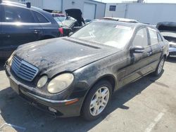 Salvage cars for sale from Copart Vallejo, CA: 2003 Mercedes-Benz E 320