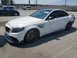 Mercedes-Benz salvage cars for sale: 2019 Mercedes-Benz C 63 AMG-S