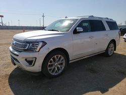 Ford Expedition salvage cars for sale: 2018 Ford Expedition Max Platinum