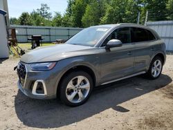 Salvage cars for sale from Copart Lyman, ME: 2023 Audi Q5 Prestige 45