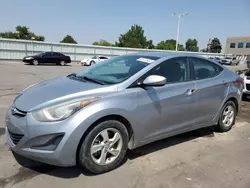 Hyundai salvage cars for sale: 2015 Hyundai Elantra SE