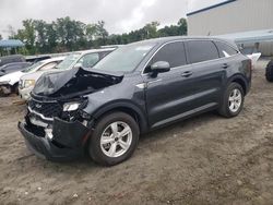 Salvage cars for sale at Spartanburg, SC auction: 2022 KIA Sorento LX