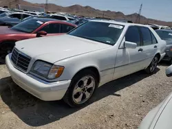 Salvage cars for sale at North Las Vegas, NV auction: 1997 Mercedes-Benz S 320W