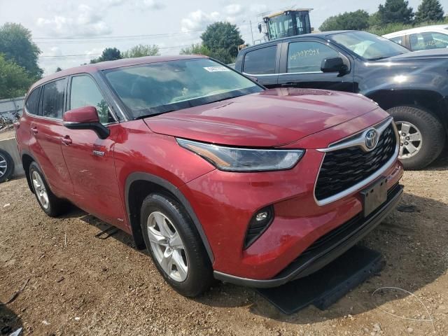 2021 Toyota Highlander Hybrid LE