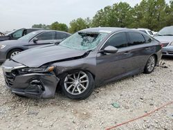 Salvage cars for sale at Houston, TX auction: 2022 Honda Accord LX