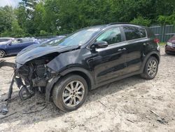 Salvage cars for sale at Candia, NH auction: 2021 KIA Sportage S