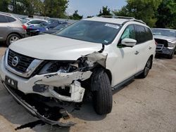 Nissan Vehiculos salvage en venta: 2017 Nissan Pathfinder S