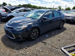 Salvage cars for sale at Hillsborough, NJ auction: 2016 Toyota Avalon XLE