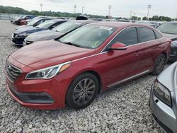 Salvage cars for sale at Cahokia Heights, IL auction: 2015 Hyundai Sonata Sport