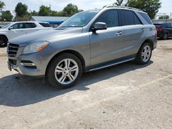 Salvage cars for sale at Wichita, KS auction: 2013 Mercedes-Benz ML 350