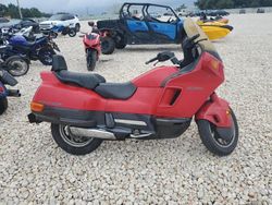 Salvage motorcycles for sale at New Braunfels, TX auction: 1996 Honda PC800