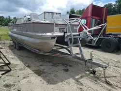Salvage boats for sale at Ellwood City, PA auction: 2005 Sylvan Pontoon