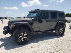 Salvage cars for sale at New Braunfels, TX auction: 2021 Jeep Wrangler Unlimited Rubicon