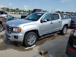 Salvage cars for sale at Pekin, IL auction: 2017 GMC Canyon SLT