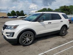 Salvage cars for sale at Moraine, OH auction: 2016 Ford Explorer Sport