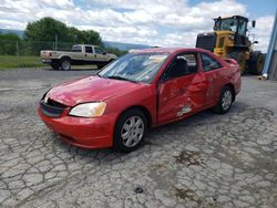 Salvage cars for sale at Chambersburg, PA auction: 2003 Honda Civic EX