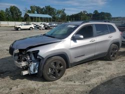 Salvage cars for sale at Spartanburg, SC auction: 2019 Jeep Cherokee Latitude Plus