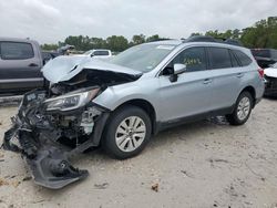 Salvage cars for sale at Houston, TX auction: 2018 Subaru Outback 2.5I Premium