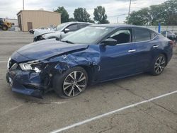 Nissan salvage cars for sale: 2016 Nissan Maxima 3.5S