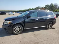 Salvage cars for sale at Brookhaven, NY auction: 2016 Nissan Pathfinder S