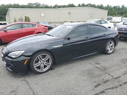 Salvage cars for sale at Exeter, RI auction: 2016 BMW 640 XI Gran Coupe