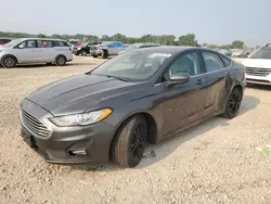 Ford Fusion SE salvage cars for sale: 2020 Ford Fusion SE