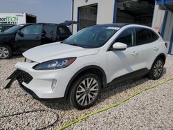 Salvage cars for sale at Casper, WY auction: 2022 Ford Escape Titanium