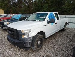 Salvage cars for sale at Houston, TX auction: 2017 Ford F150 Super Cab