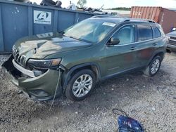 Jeep salvage cars for sale: 2019 Jeep Cherokee Latitude