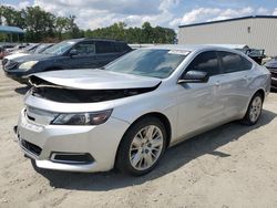 Chevrolet salvage cars for sale: 2014 Chevrolet Impala LS