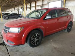 Salvage cars for sale at Phoenix, AZ auction: 2018 Dodge Journey SE