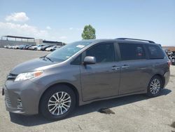 Salvage cars for sale at North Las Vegas, NV auction: 2020 Toyota Sienna XLE