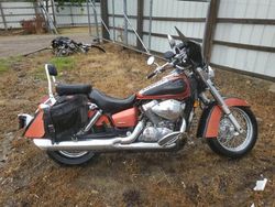 Salvage motorcycles for sale at Davison, MI auction: 2006 Honda VT750 CA