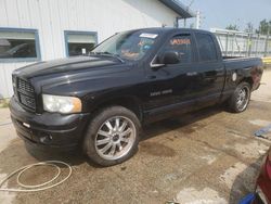 Salvage cars for sale at Pekin, IL auction: 2005 Dodge RAM 1500 ST