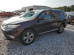 Toyota salvage cars for sale: 2012 Toyota Highlander Limited