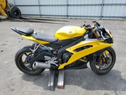 Salvage motorcycles for sale at Windham, ME auction: 2008 Yamaha YZFR6